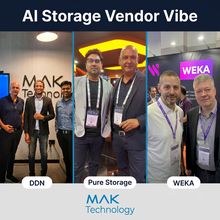 Storage vendors — DDN and WEKA