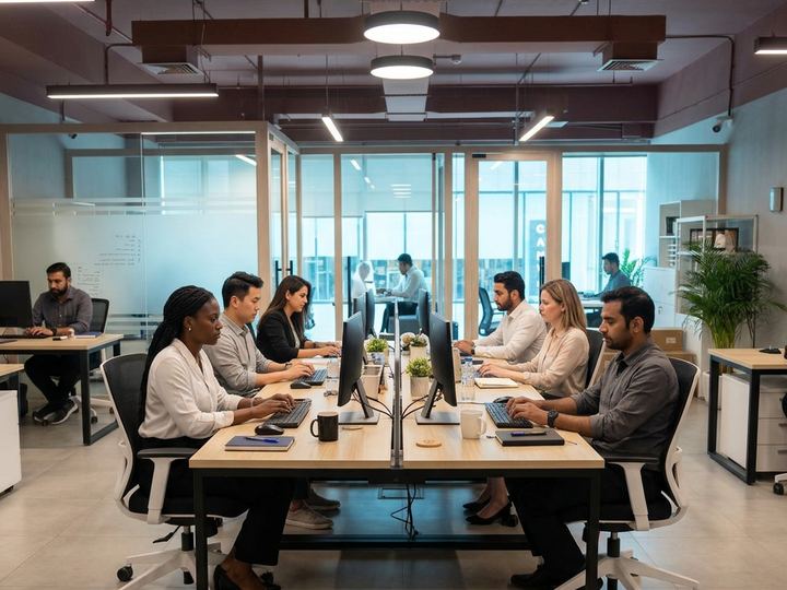Dubai HQ — Engineering floor